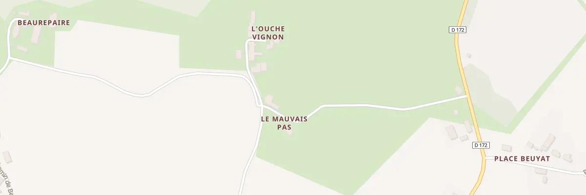 Plan du 5105 Ciernat à Montaigu-le-Blin