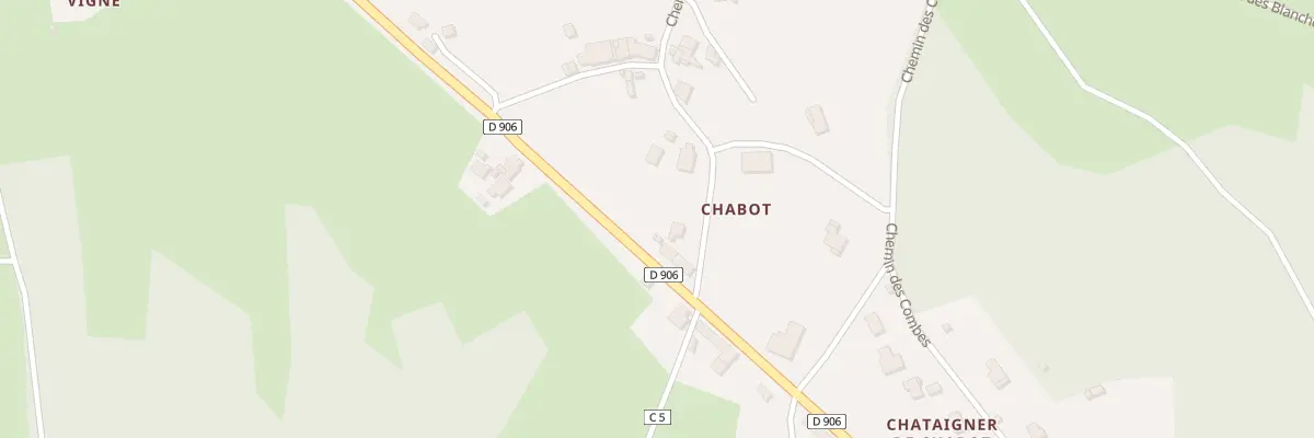 Plan du 23 Rte de Thiers à Paslières