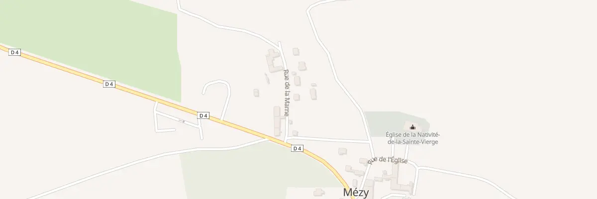 Plan du 1 Rue de la Marne à Mézy-Moulins