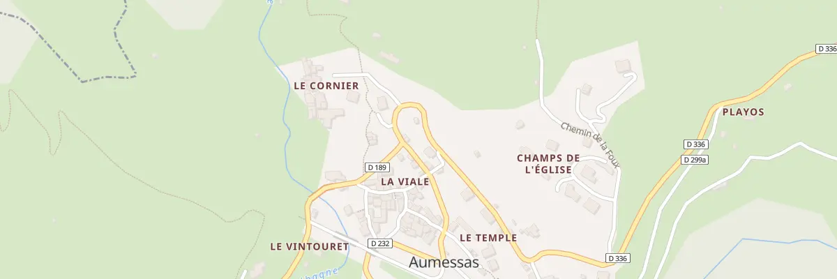 Plan du 5071 La Viale à Aumessas