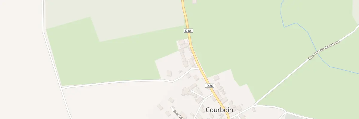 Plan du 1 Imp de la Panuelle à Courboin