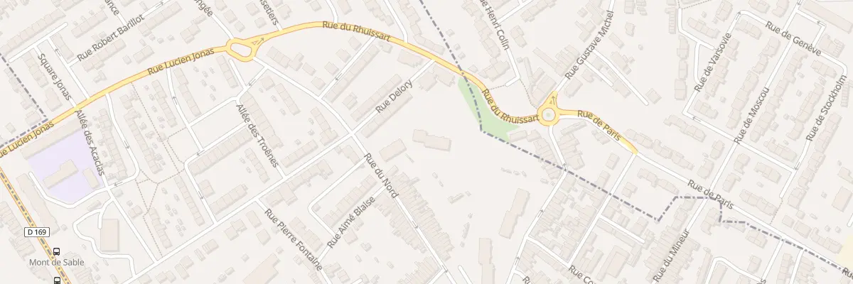 Plan du 47 Rue du Nord à Anzin