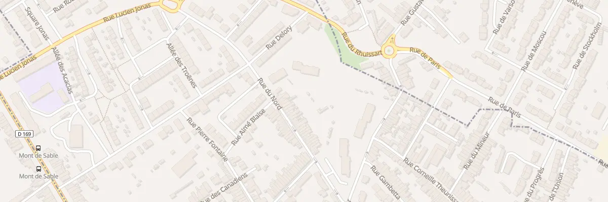 Plan du 35 Rue du Nord à Anzin