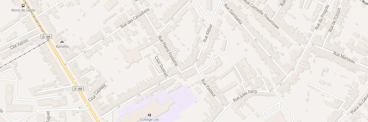 Plan du 78 Rue Kleber à Anzin
