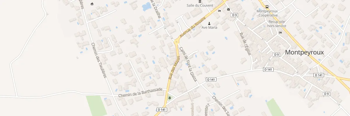 Plan du 5228 Le Village à Montpeyroux