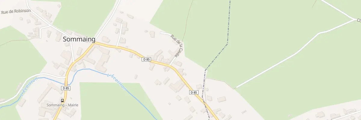 Plan du 15 Rue de Vendegies à Sommaing