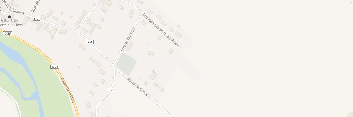 Plan du 161 Les Longues Raies à Rix