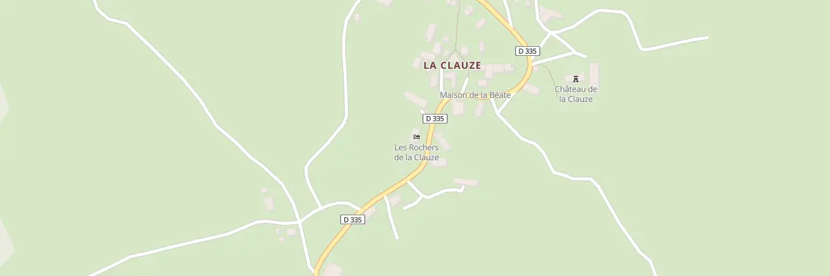 Plan du 5108 La Clauze à Grèzes