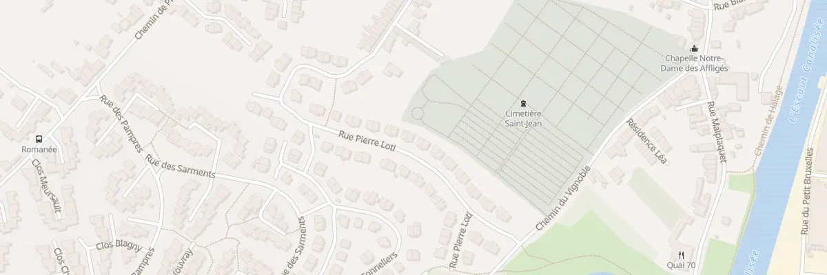Plan du 71 Rue Pierre Loti à Valenciennes
