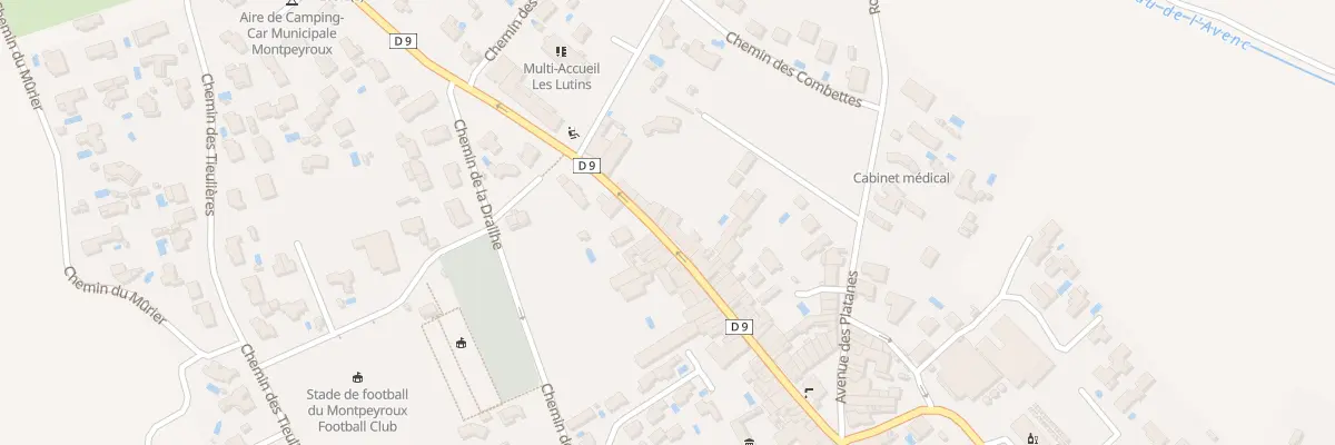 Plan du 38 Rue du Plo à Montpeyroux