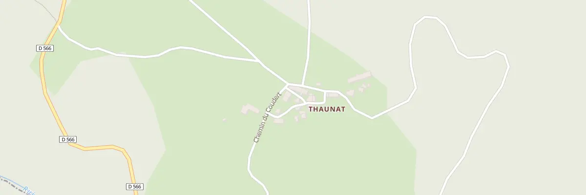 Plan du 5083 Thonnat à Chassignolles