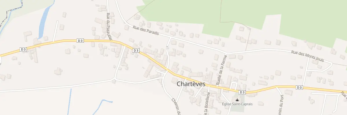 Plan du 6B Pl des Tenailles à Chartèves