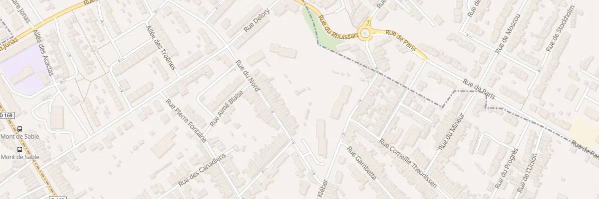 Plan du 19 Rue du Nord à Anzin