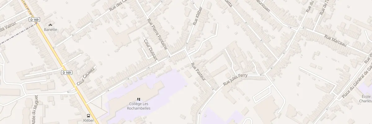 Plan du 37 Rue Kleber à Anzin