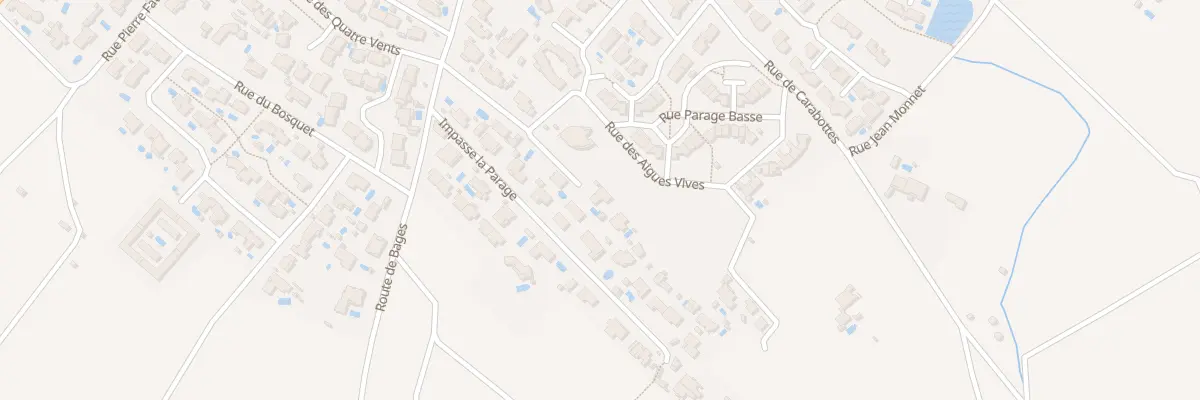 Plan du 6 Rue de la Parage Haute à Saint-André-de-Sangonis