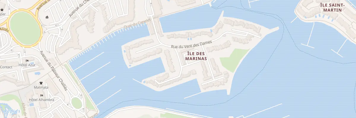 Plan du 8 Rue du Vent des Dames à Agde