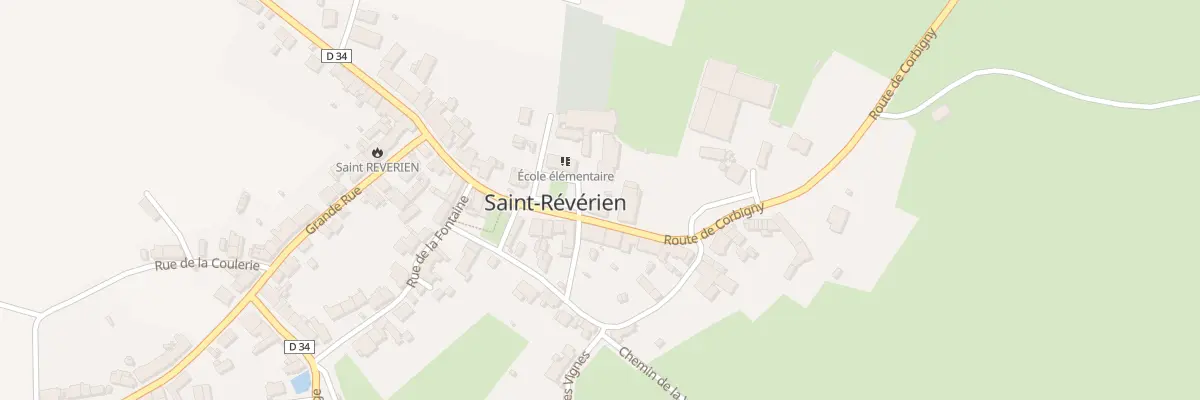 Plan du 2 Pl de la Mairie à Saint-Révérien
