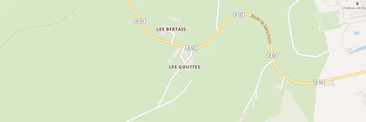 Plan du 23 Rte de St Yorre à Busset