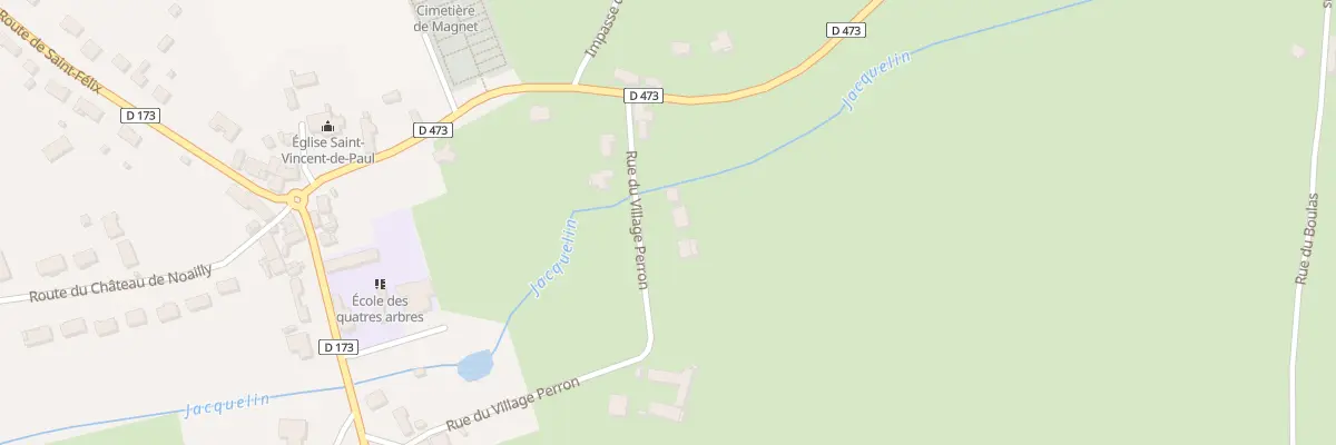 Plan du 7B Rue du Village Perron à Magnet