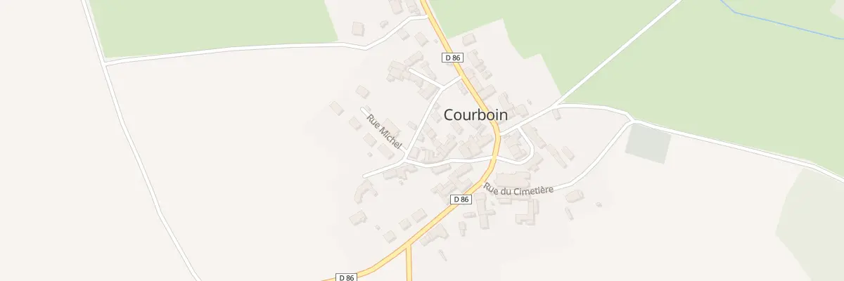 Plan du 7 Rue du Tour de Ville à Courboin
