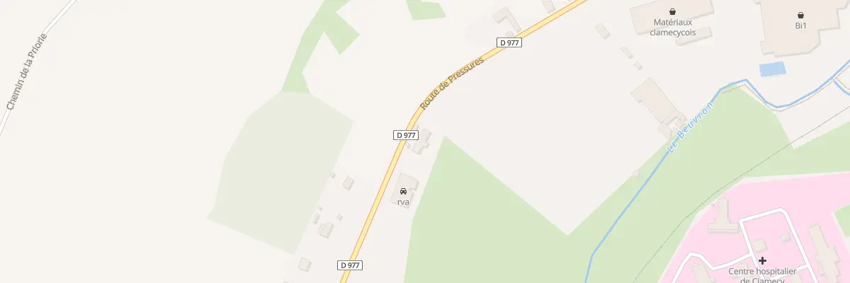 Plan du 9016A La Galette à Clamecy