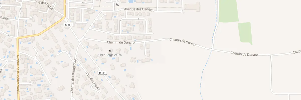 Plan du 6 Imp de Donaro à Pomérols