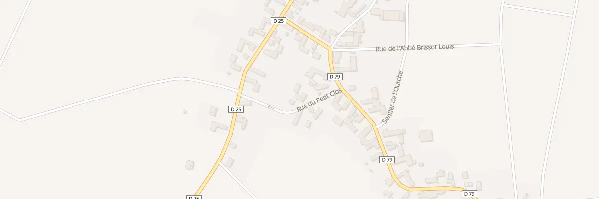 Plan du 8 Rue du Petit Clos à Saint-Maurice-aux-Riches-Hommes