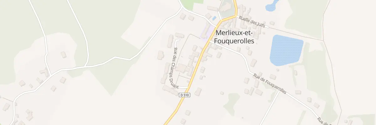 Plan du 15 Rue des Victimes de Comportet à Merlieux-et-Fouquerolles