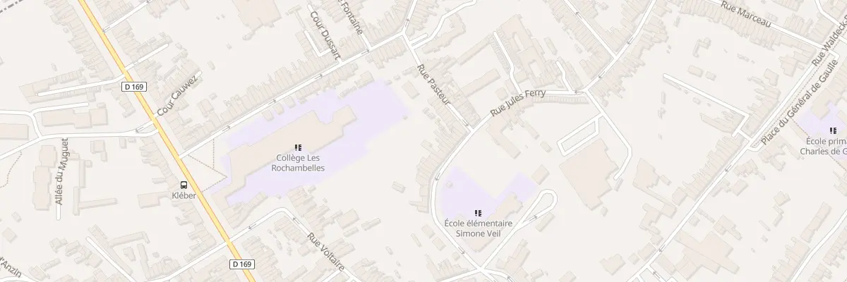 Plan du 18 Rue Jules Ferry à Anzin