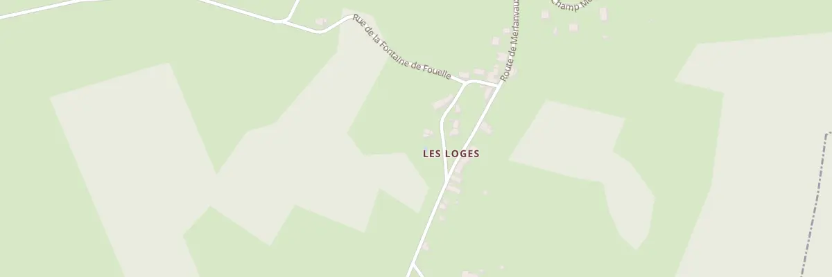 Plan du 1 Rue du Lavoir à Saxi-Bourdon
