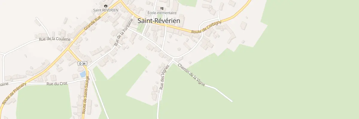 Plan du 7 Rue de la Mallette à Saint-Révérien