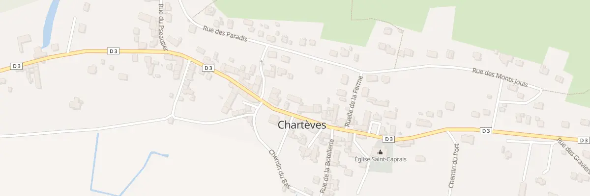 Plan du 19 Rue Principale à Chartèves