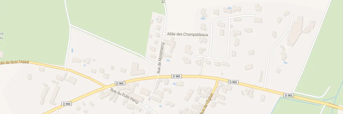 Plan du 2 Rue de Montmercy à Villefargeau