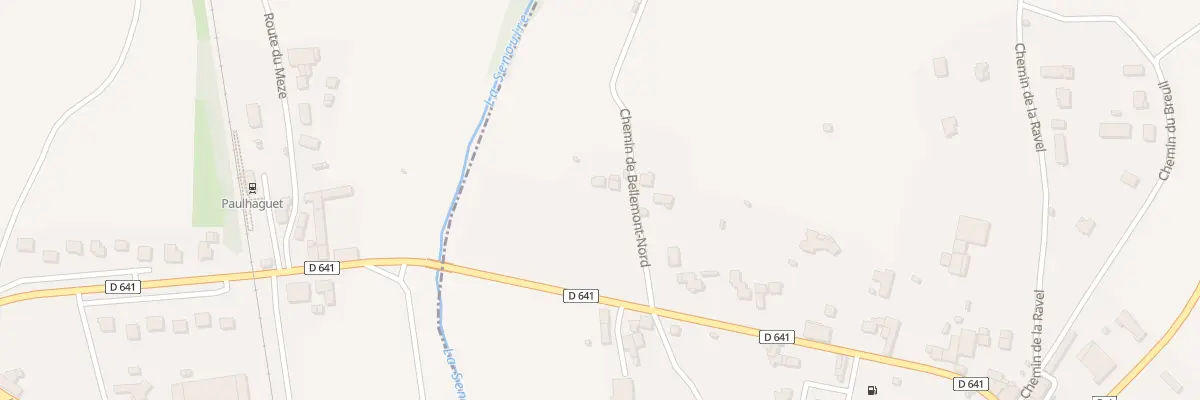 Plan de Bellemont Nord à Paulhaguet
