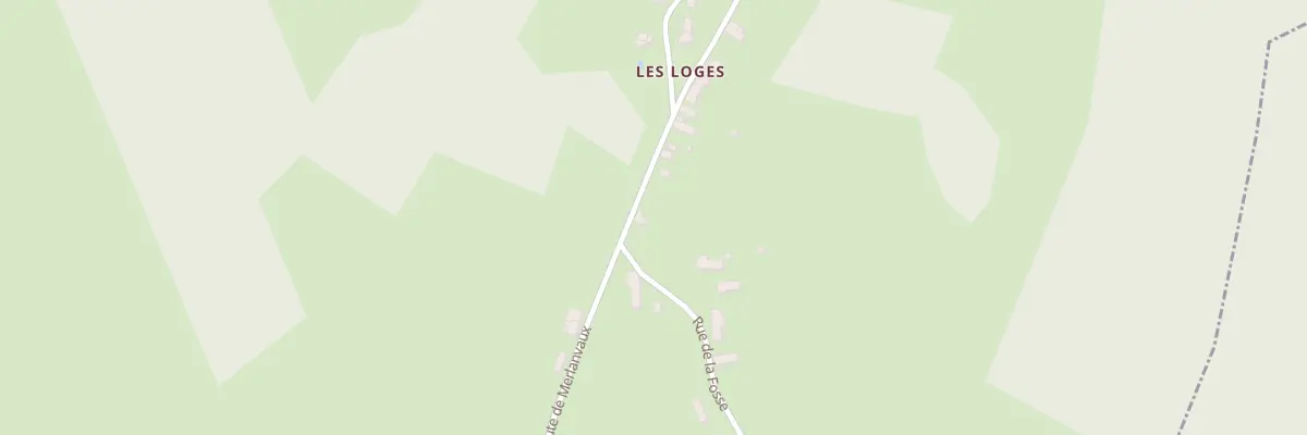 Plan du 2 Rte de Merlanvaux à Saxi-Bourdon