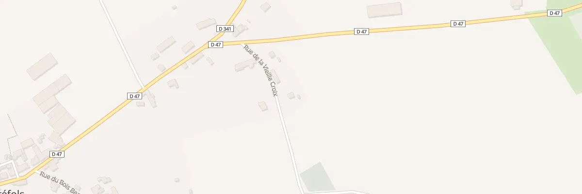 Plan du 5 Rue de la Vieille Croix à Tréfols