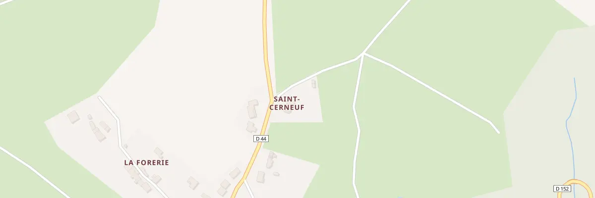 Plan du 5297 Saint Cerneuf à Sermentizon