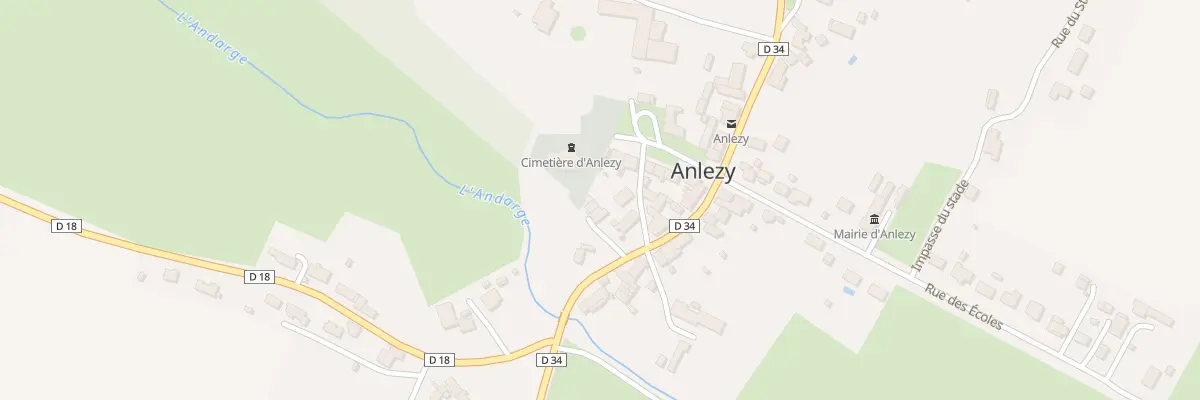 Plan du 37 Rue du Bourg à Anlezy