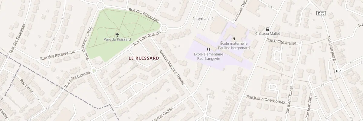 Plan du 15 Av Maurice Thorez à Beuvrages