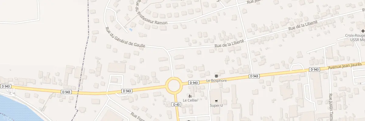 Plan du 101 Rue de la Liberté à Migennes