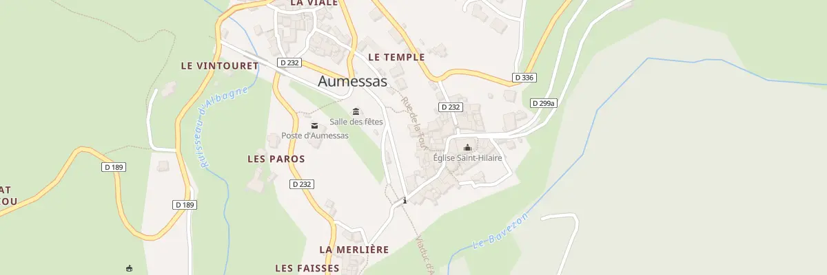 Plan du 5024B Le Village à Aumessas