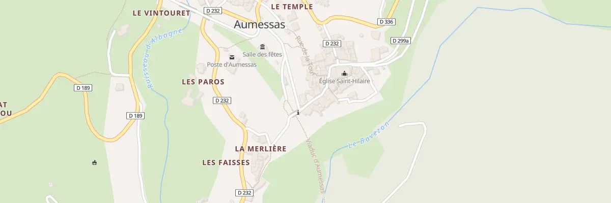 Plan du 5292 Le Village à Aumessas