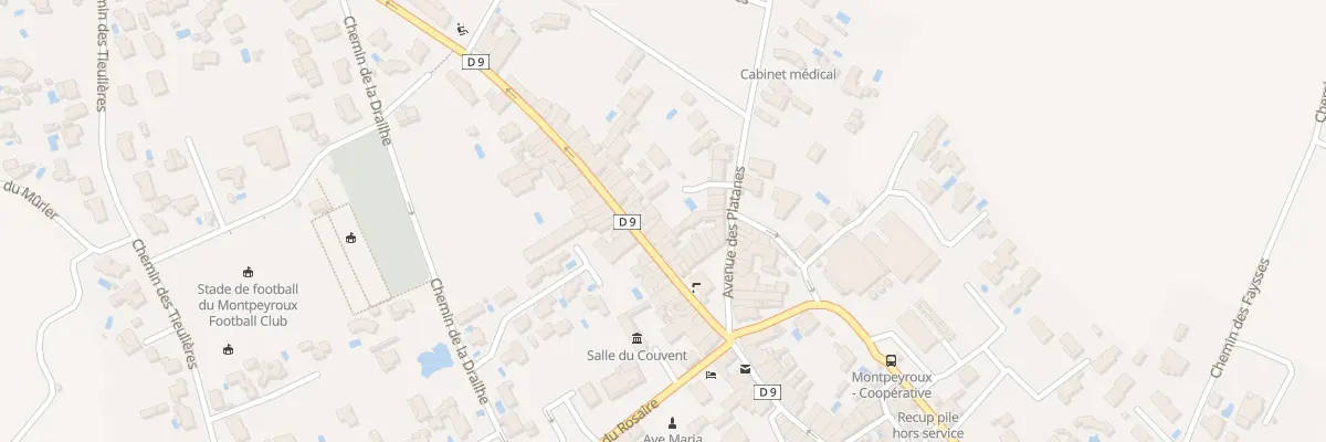 Plan du 10 Rue du Plo à Montpeyroux