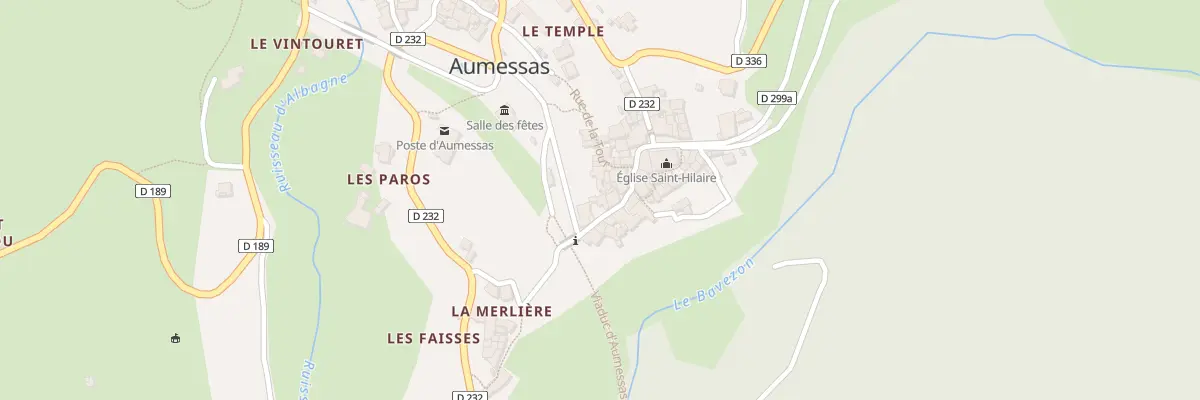 Plan du 5029 Le Village à Aumessas