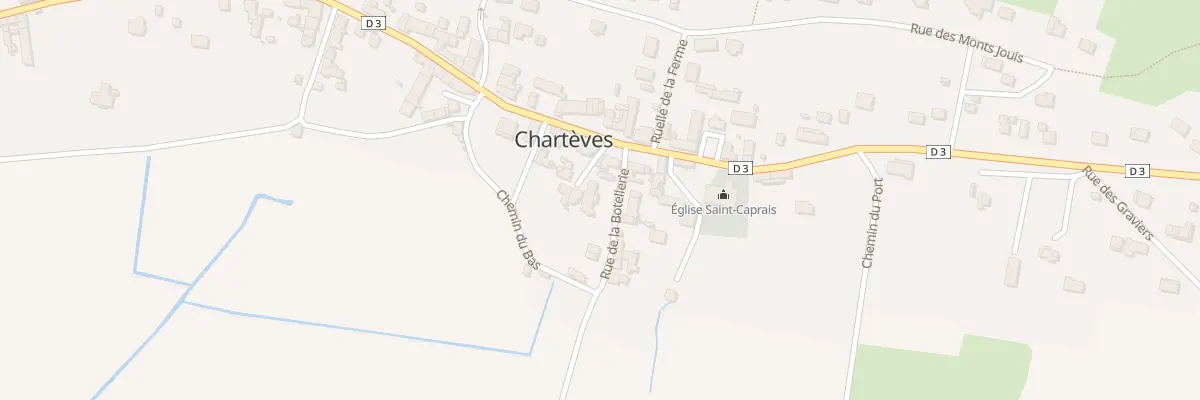 Plan du 4 Rue de la Botellerie à Chartèves