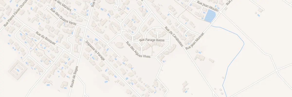 Plan du 9 Rue de la Parage Basse à Saint-André-de-Sangonis