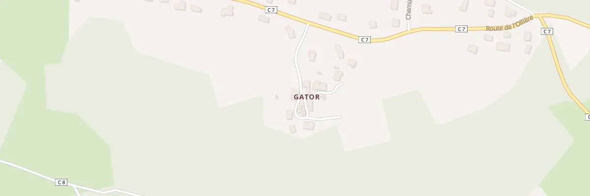 Plan du 5033 Gator à Dorat