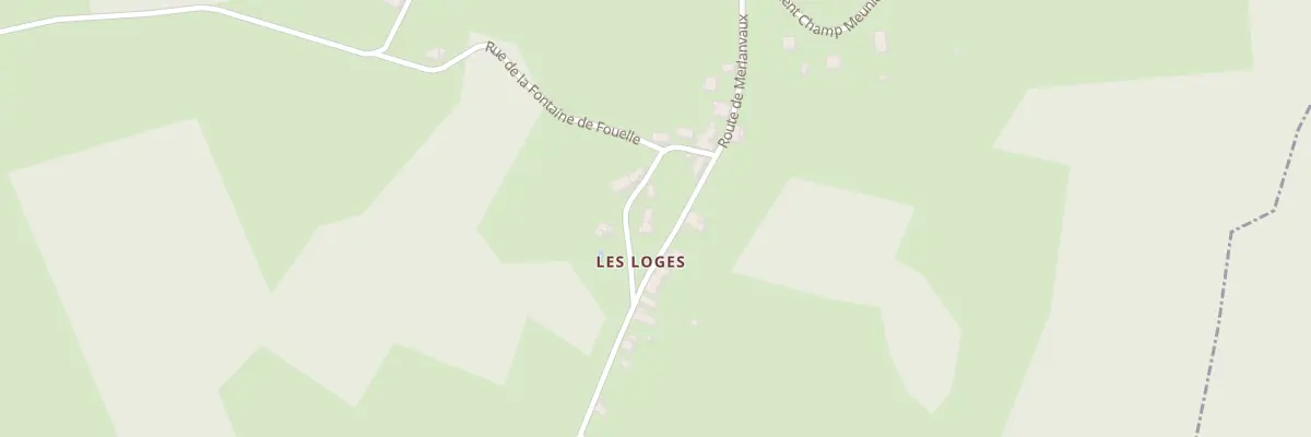 Plan du 2 Rue du Lavoir à Saxi-Bourdon