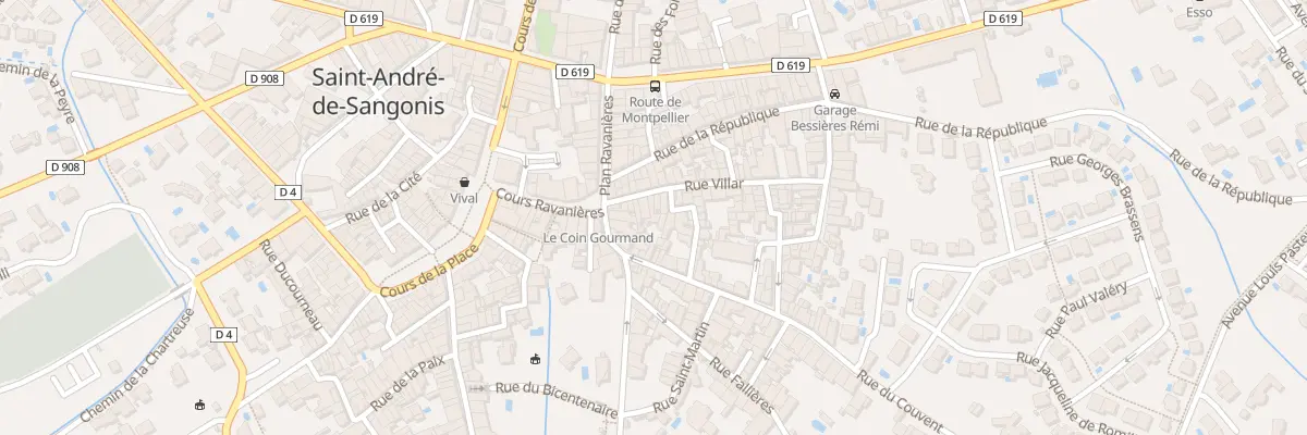 Plan du 9B Rue Villar à Saint-André-de-Sangonis