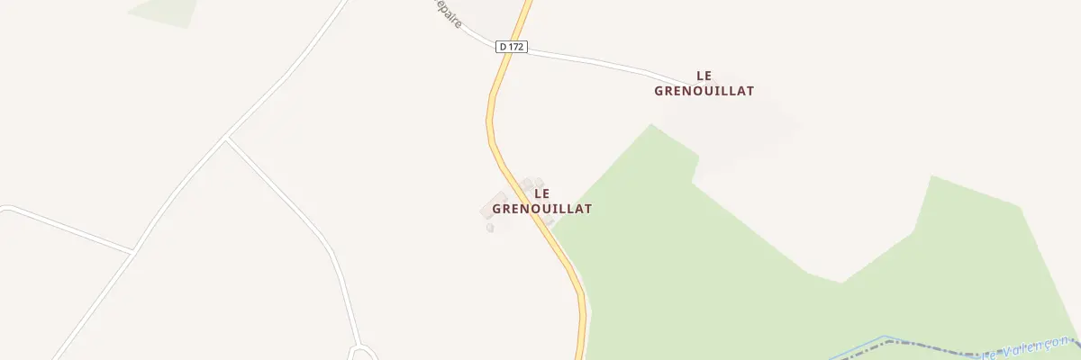 Plan du 5129 Le Grenouillat à Montaigu-le-Blin